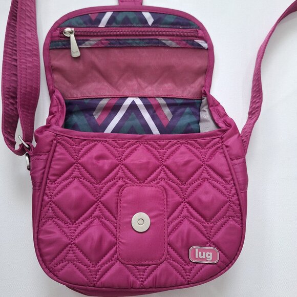 Lug Pink Signature Crossbody Bag - Picture 3 of 11